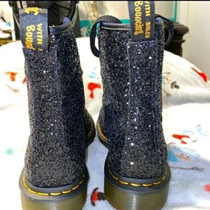 Dr.Martens 1460 Farrah black glitter